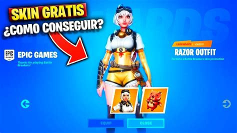fortnite nos regala esta skin gratis de razor como