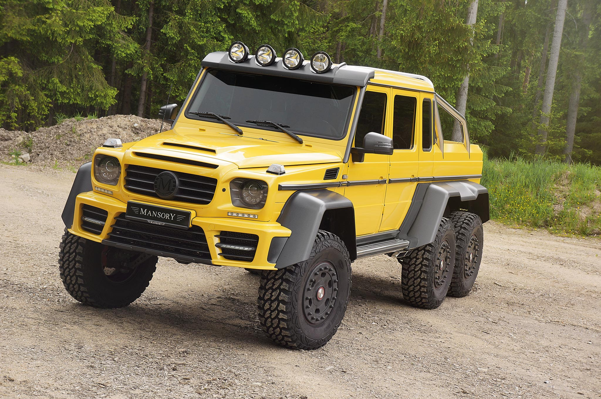 Mansory Turns To The Mercedes Benz G63 Amg 6x6 Photo Image