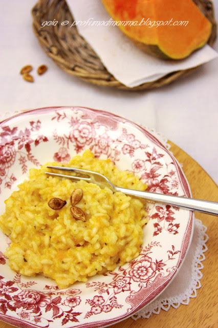 zucca e gorgonzola