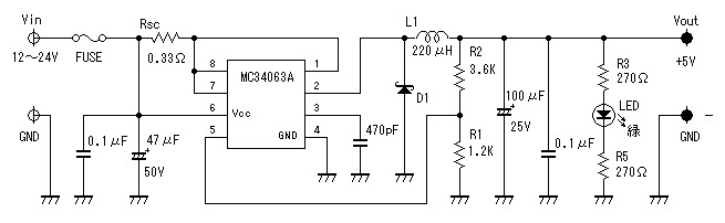 100円シガーソケットusb充電器のdc Dcコンバータ回路を改造してled駆動電源にしちゃおう Min Hobby Life 1 65 小さな趣味部屋