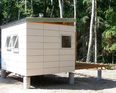 modern shed    cabin kit prefab forest getway