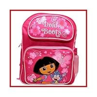 Dora Boots Pink Backpack