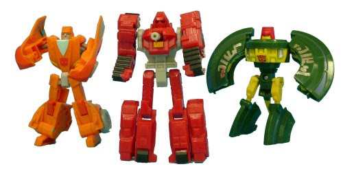 Reviews Transformers Henkei C-19 3-pack Minibot Spy Team - Cosmos Wheelie  &  Warpath Figures