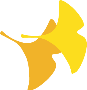 落ち葉 紅葉 イチョウ 銀杏の秋のイラスト 無料イラスト フリー素材