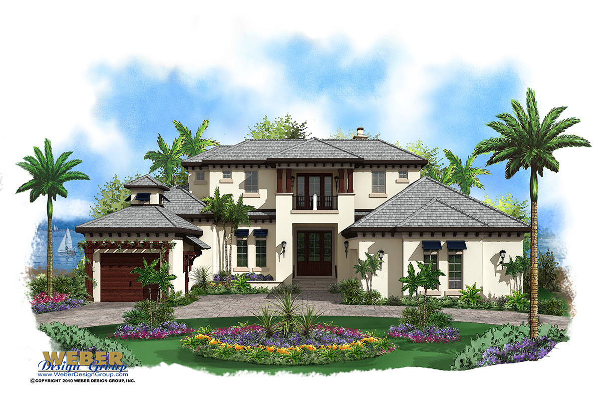 2 Two Story House Home Floor Plan Plans - Weber Design Group ...
