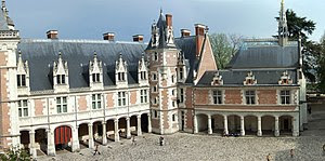 The Louis XII wing at the Château de Blois