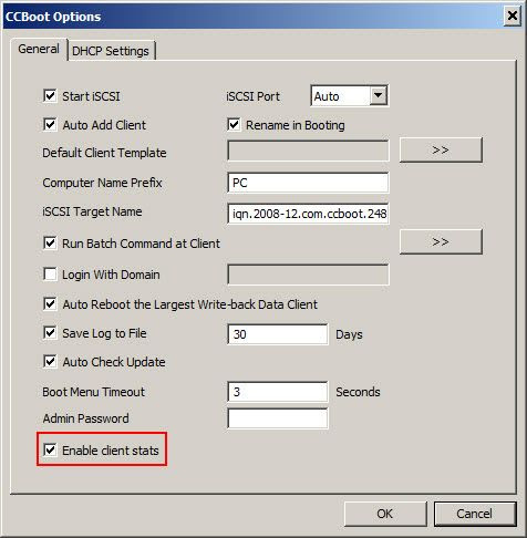 Show CPU/GPU temperature for clients