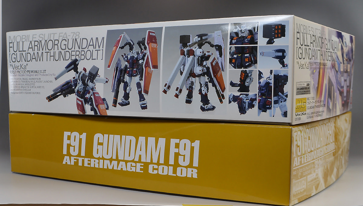 Mg ガンダムf91 Ver 2 0 残像イメージカラー のパッケージ ランナー レビュー ガンダムブログはじめました