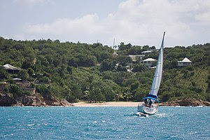 Sailing in Antigua