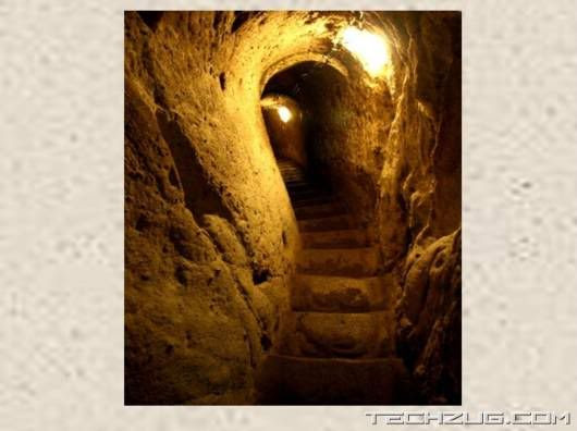 Unusual Underground City at Cappadocia