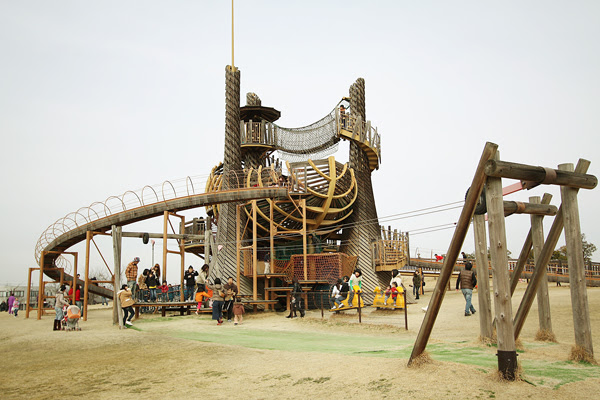 子供とお出かけ 岡山の公園 遊び場 浦安総合公園