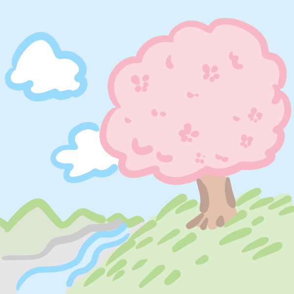 桜の 木 イラスト 簡単 70以上 桜 イラスト 簡単 Stg Origin Aegpresents Com