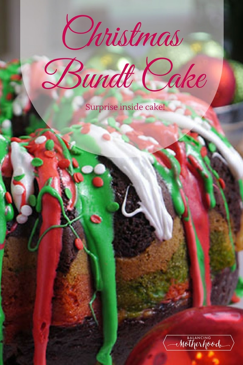 Christmas Bundt Cake Recipe - Balancing Motherhood