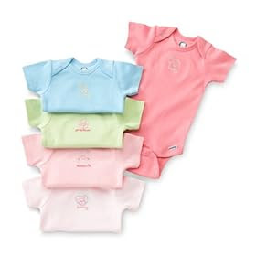Gerber 5-Pack Solid Onesies Brand One Piece Underwear