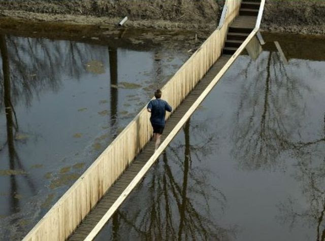 Unusual Sunken Bridge
