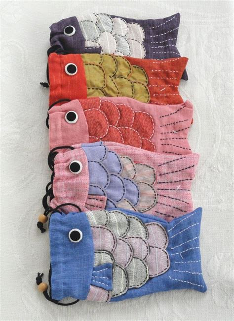 colorful fish bag tutorial nice examples sewing