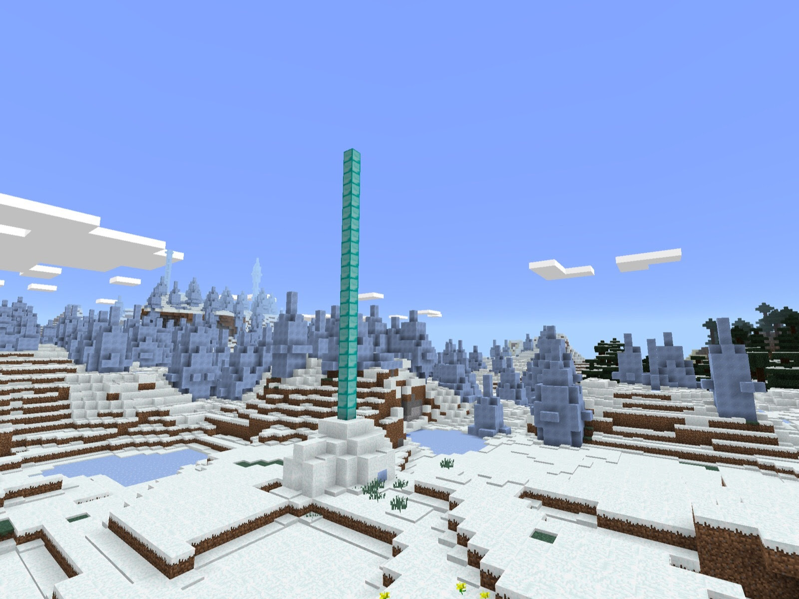 樹氷とイグルーのあるシード値 前編 マイクラpeおもしろシード値探検記