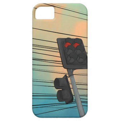 Traffic Light Afternoon iPhone SE/5/5s Case