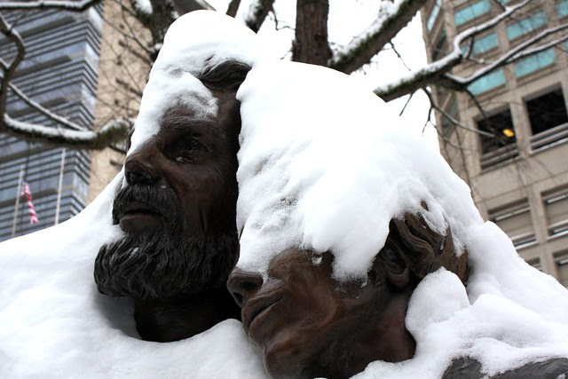 snow, portland