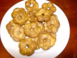 biscoitos bi-colores