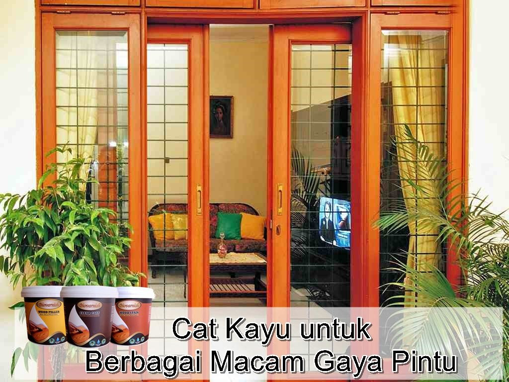  Warna Cat Kayu Penting Dalam Menentukan Finishing Pintu 