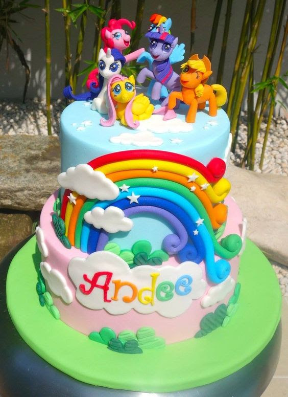 My Little Pony Birthday Cake Picture My Little Pony