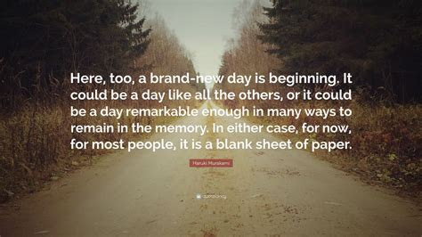 haruki murakami quote    brand  day