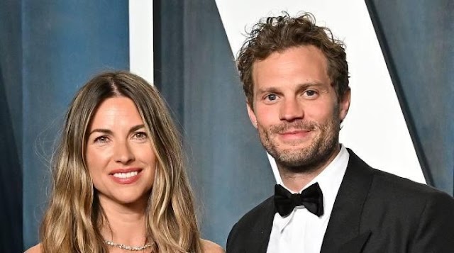 Jamie Dornan gets emotional after 'thinking' of his wife