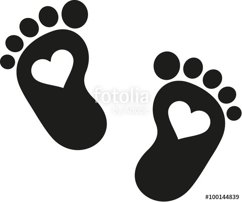 Download Baby Feet Vector at GetDrawings | Free download