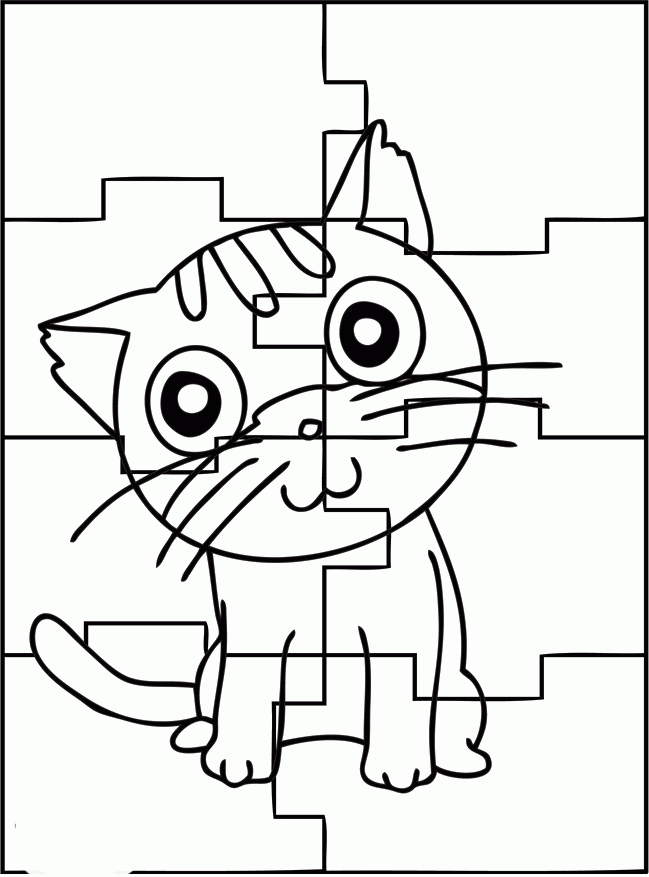 Printable Puzzle Piece Coloring Pages High Quality Coloring