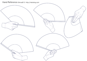手のイラスト資料集 Hand Reference Hato King