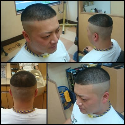 坊主ラインの入れ方 ラインのもち ラインの適した長さ レザーアート How To ２児のbarberパパ 丘サーまっしぐら Barbershintokohairdesign