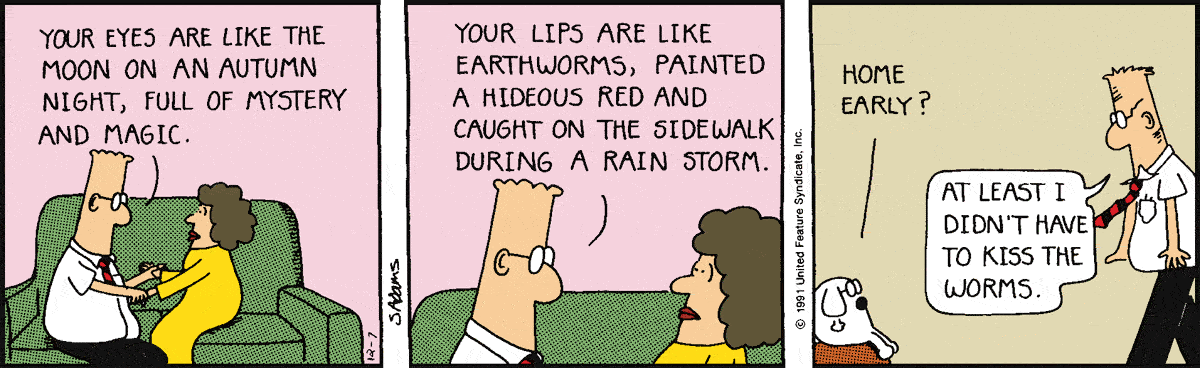 Дилберт 7 декабря 1991 г.