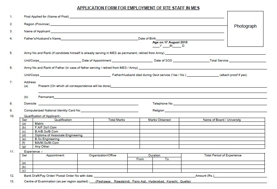 Thousands Vacancies In Mes Military Engineer Service
