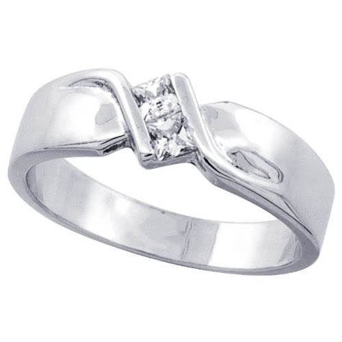 14K White Gold