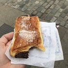 [I ate] Napolitana de Chocolate from La Mollorquina in Madrid, Spain.