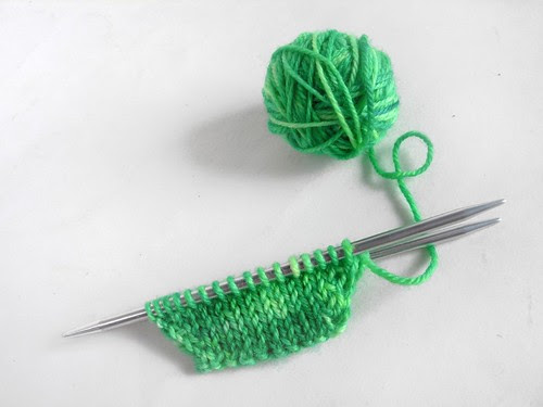 Puff #3 in progress