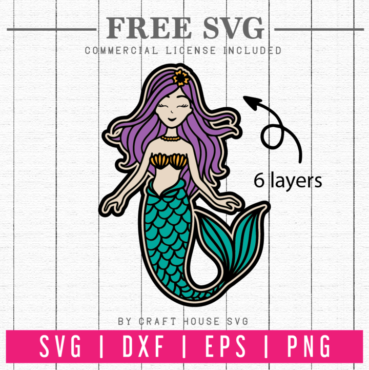 Download Layered Mermaid Tail Svg - 70+ SVG Design FIle for Cricut, Silhouette and Other Machine