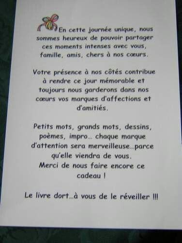 Texte Livre D Or Anniversaire 50 Ans