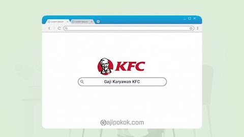 gaji kerja kfc