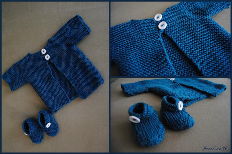 Modele Chausson Bebe Tricot Facile Gratuit