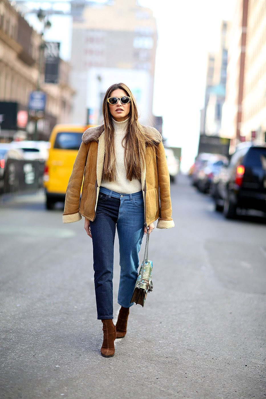 How to Wear Cropped Jeans: Street Style from New York 
