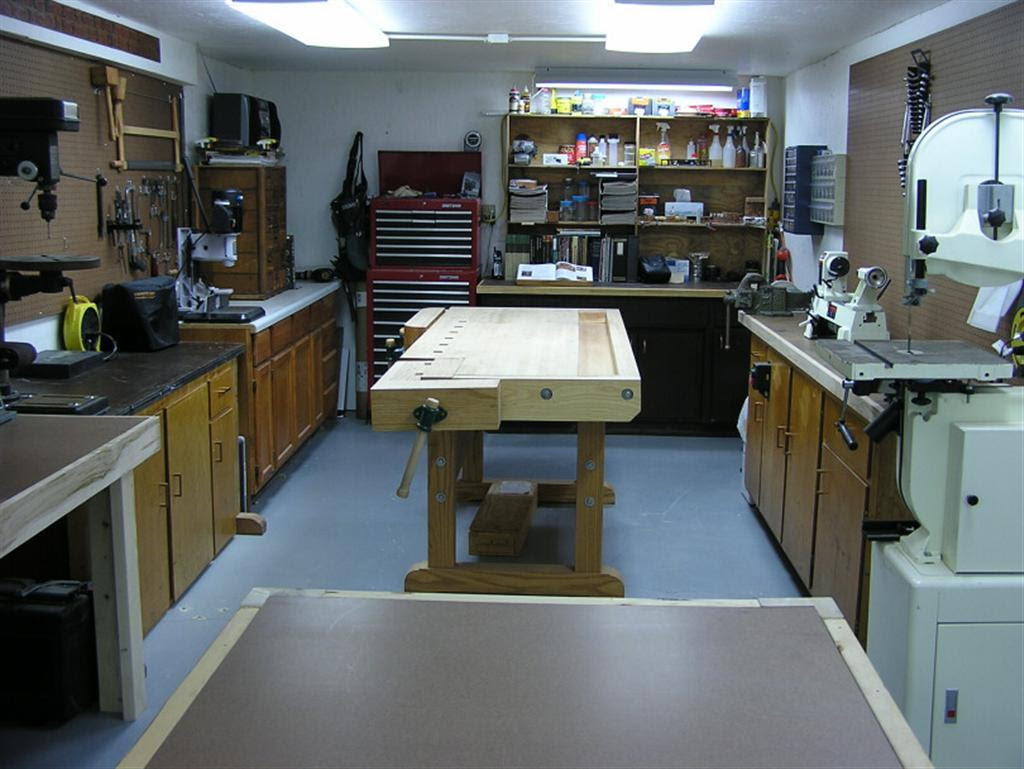 John's Basement Woodshop - Shop Tour - The Wood Whisperer