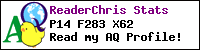 Letterboxing Stats for ReaderChris