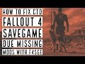 Recover you missing mod corrupted Fallout 4 save game with F4SGE