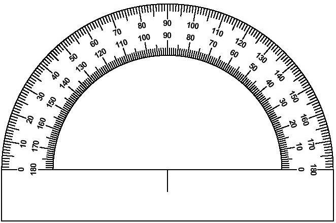 printable protractor clipartsco