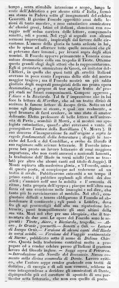 Cultura Barocca, Francia, Italia, Ugo Foscolo, Jacopo Ortis ...