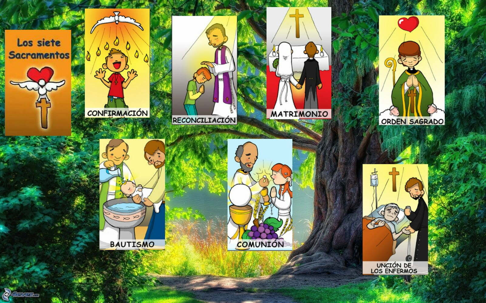 ¿ cuales son los sacramentos de la iglesia católica ? Cocupo