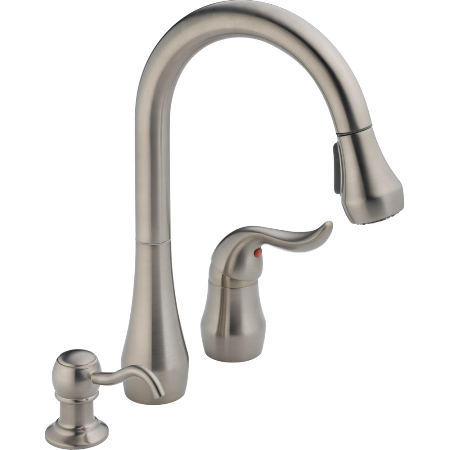 Shop Peerless Stainless 1-Handle Pull-Down Kitchen Faucet ...