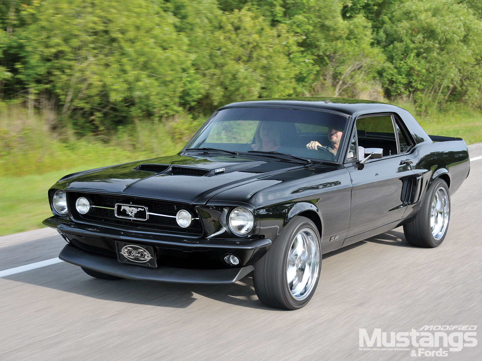 Mdmp 1102 01 1967 Ford Mustang Coupe Front Quarter Photo